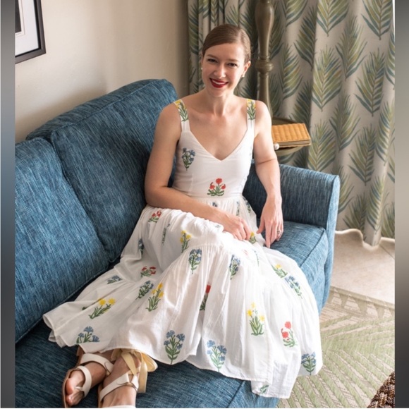 Daydress Dresses & Skirts - Daydress Maeve sundress in Mughal flower print